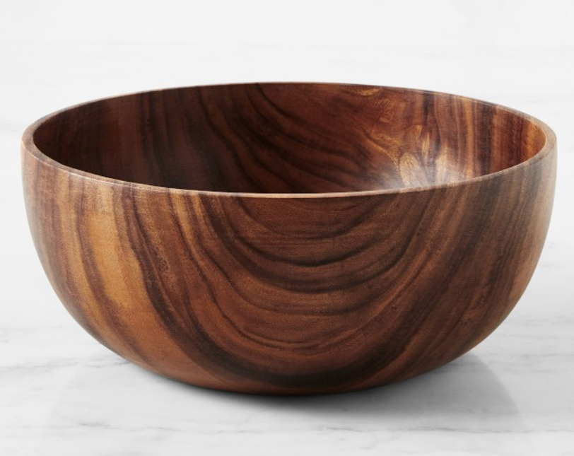 Acacia Tall Salad Bowl