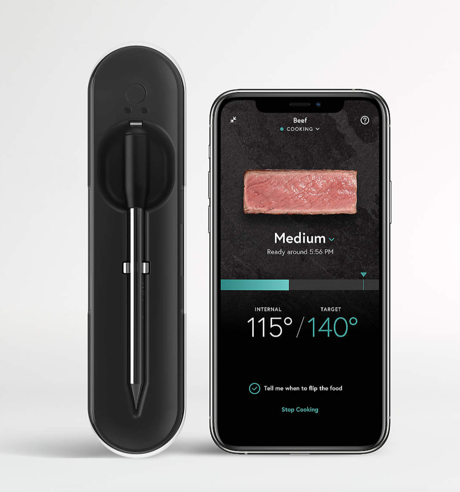 Yummly ® Smart Meat Thermometer with Wireless Bluetooth Connectivity