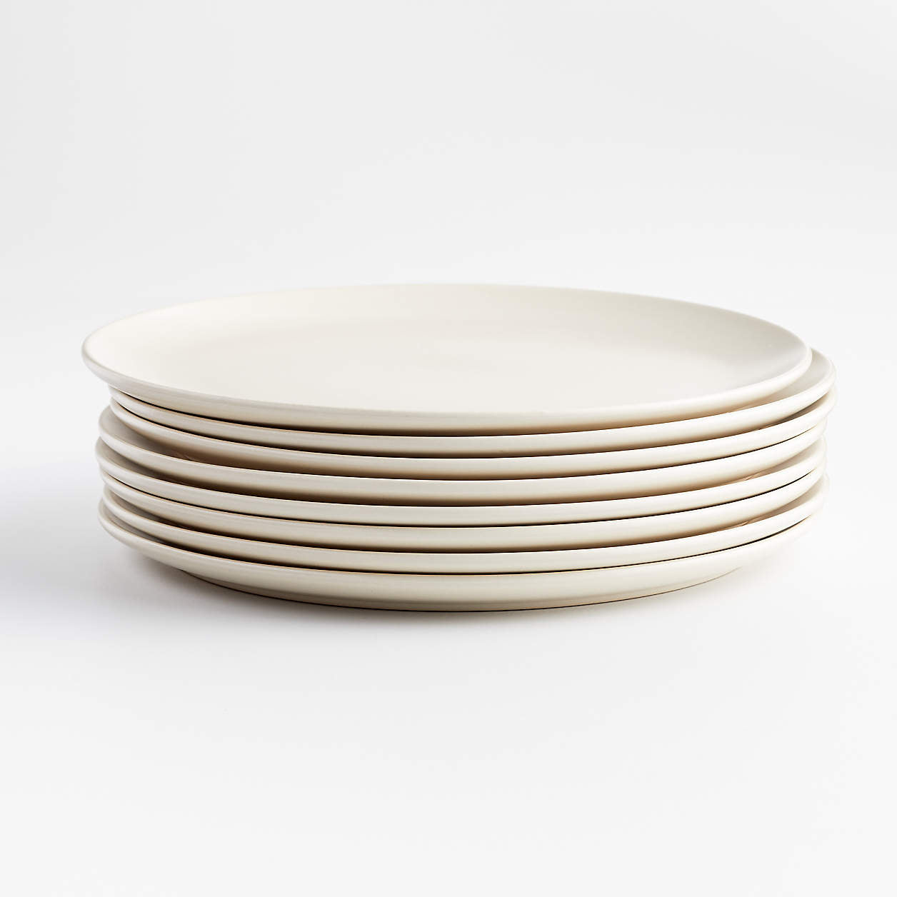 Craft Flat Dinner Plates, Set of 8