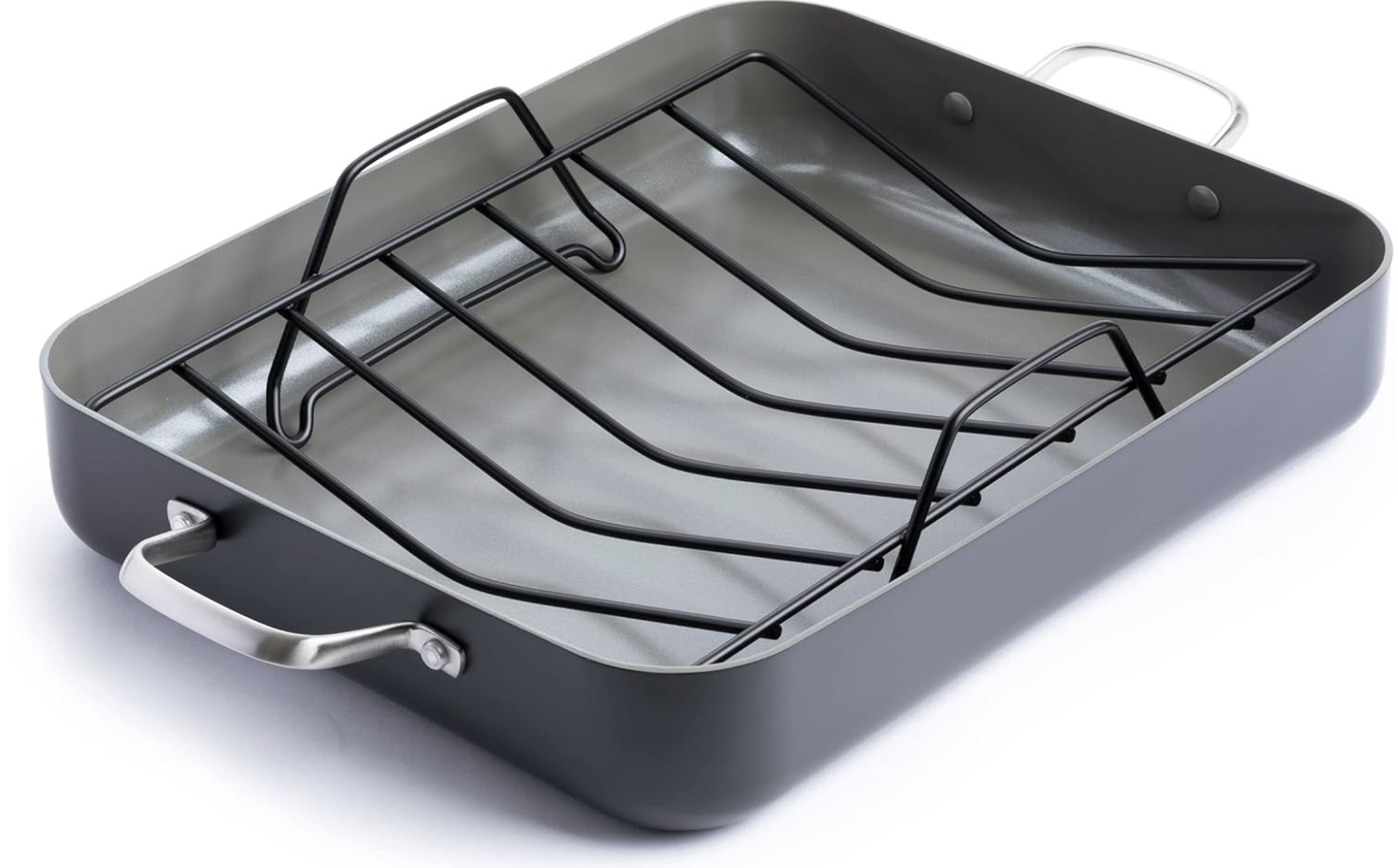 Ceramic Nonstick, 16" x 13" Roaster Rack