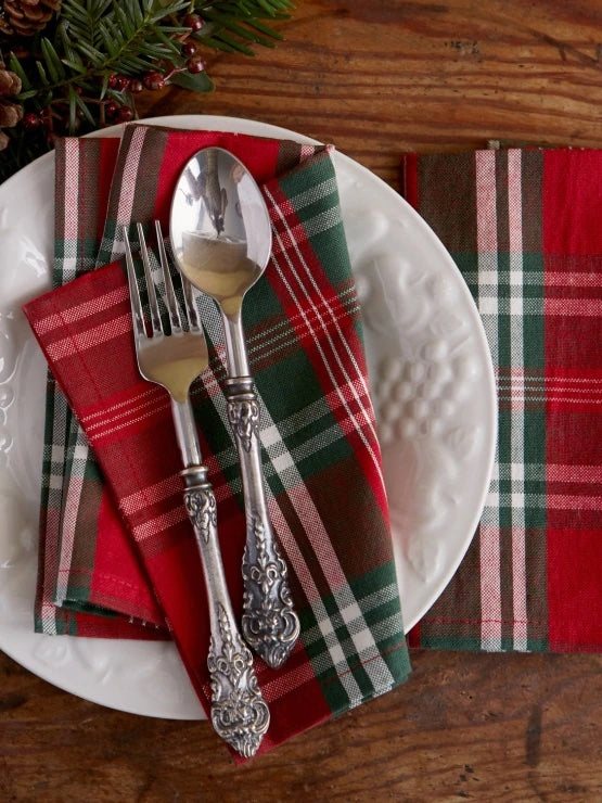Christmas Plaid Tablecloth