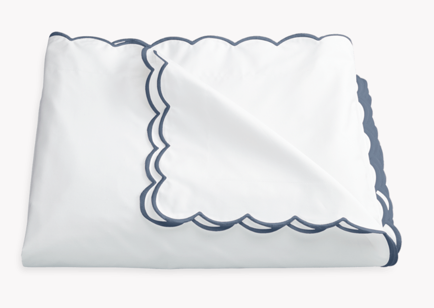 Dakota Duvet Cover (King - Steel Blue)