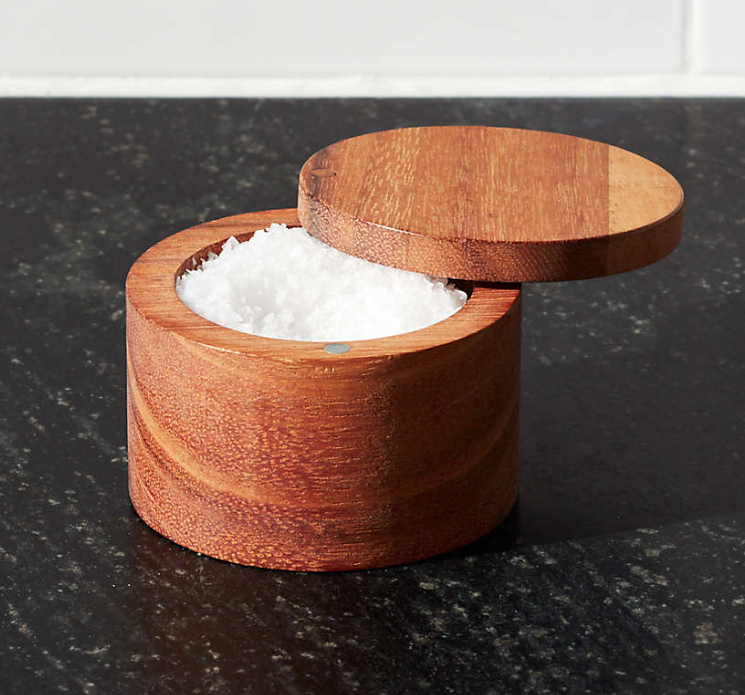 Acacia Salt Cellar