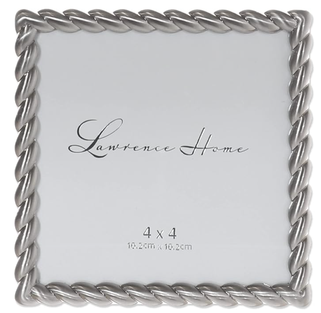 4x4 Brushed Nickel Frame