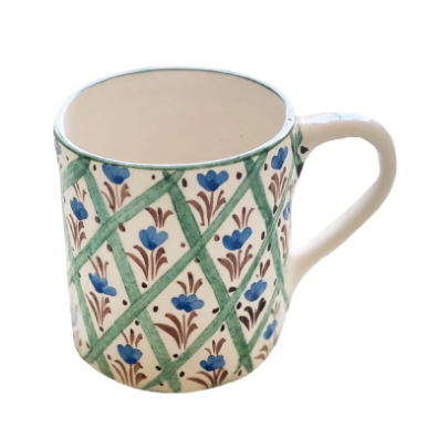 Chita Green Trellis Mug