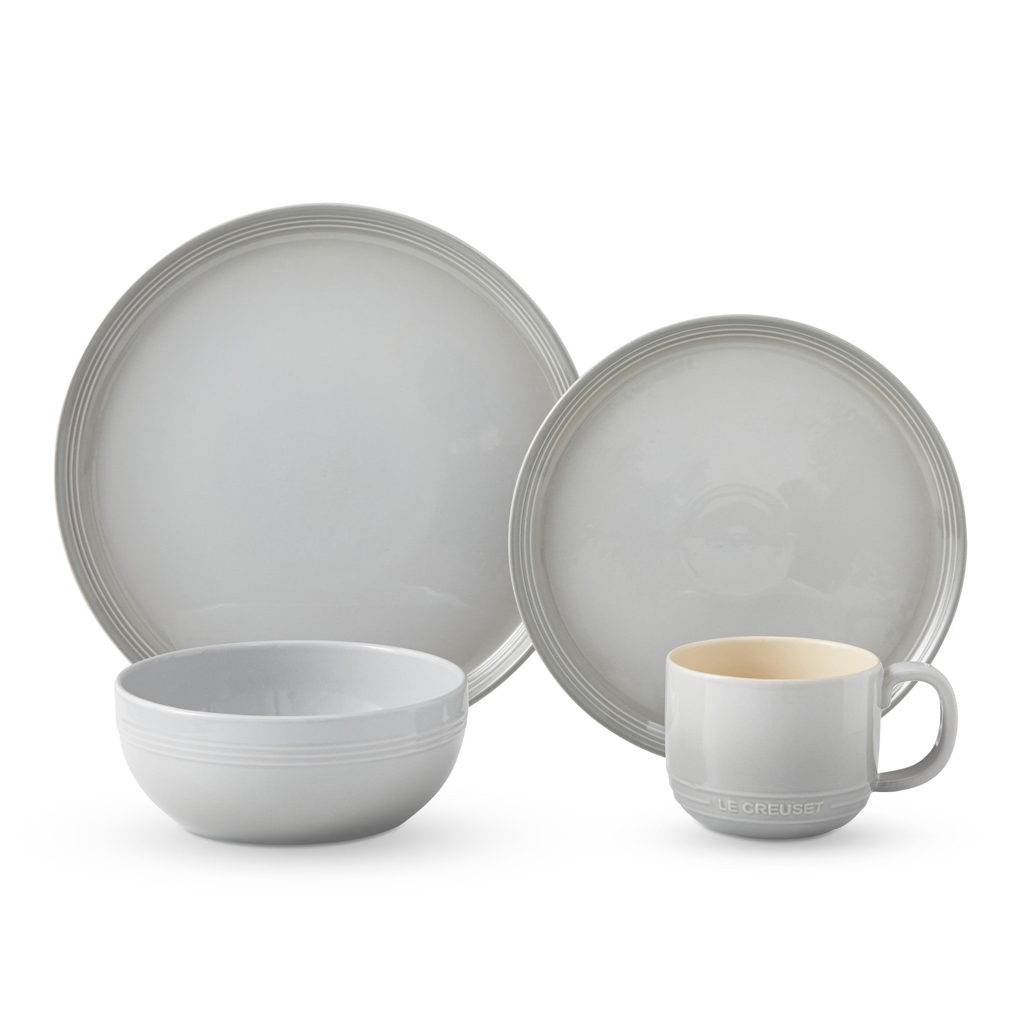 Le Creuset San Francisco Coupe 16-Piece Dinnerware Set