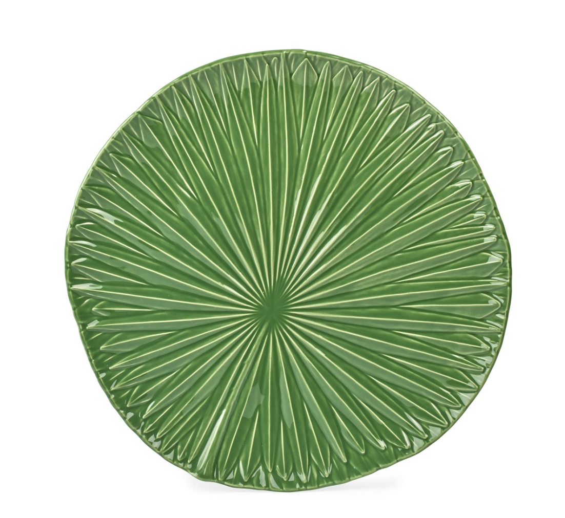 Amazonia Green Charger Plate