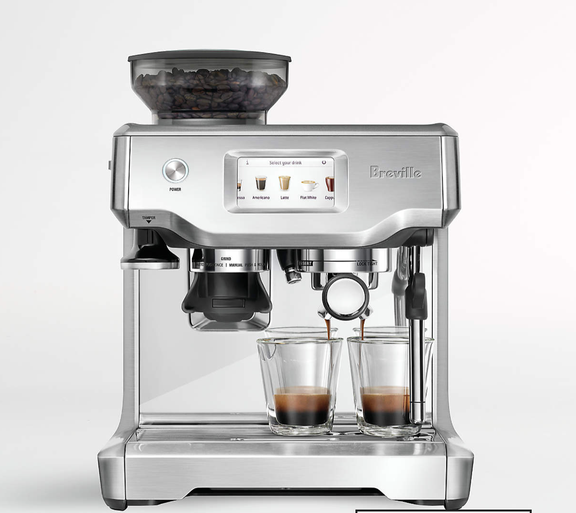 Breville ® Barista Touch ™ Brushed Stainless Steel Espresso Machine