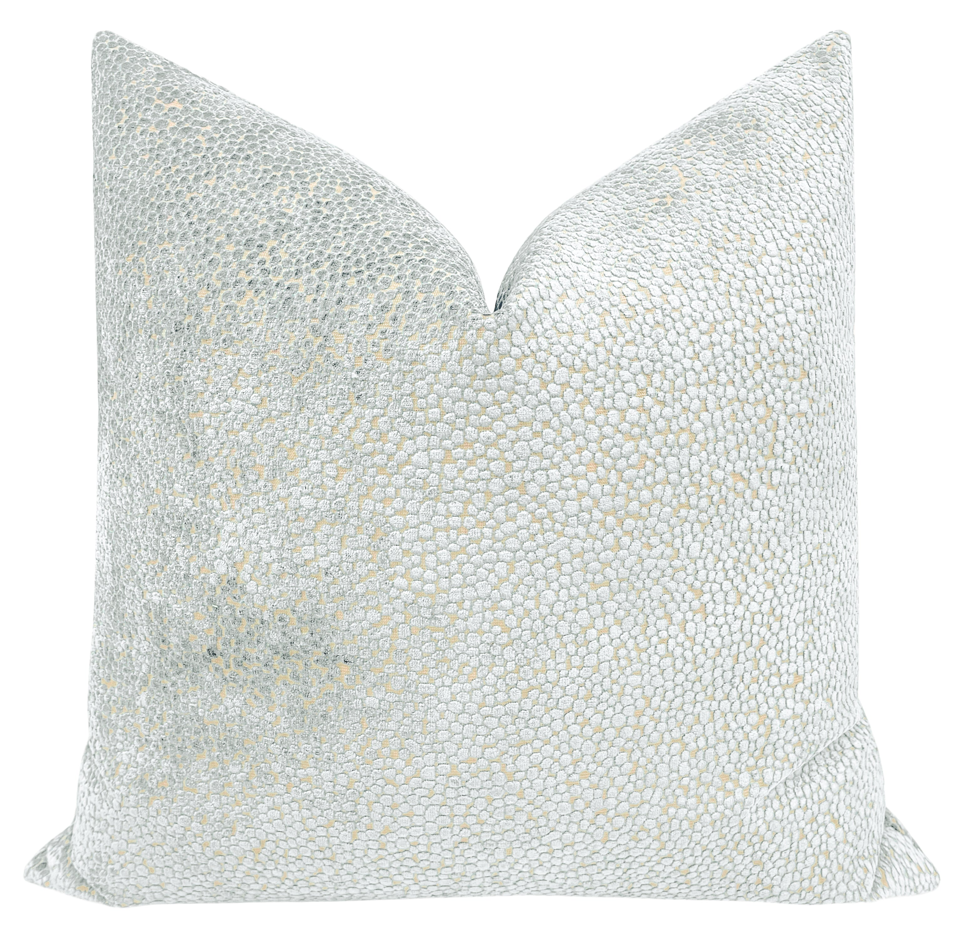 Cut Velvet Pillow 22x22 (with insert)