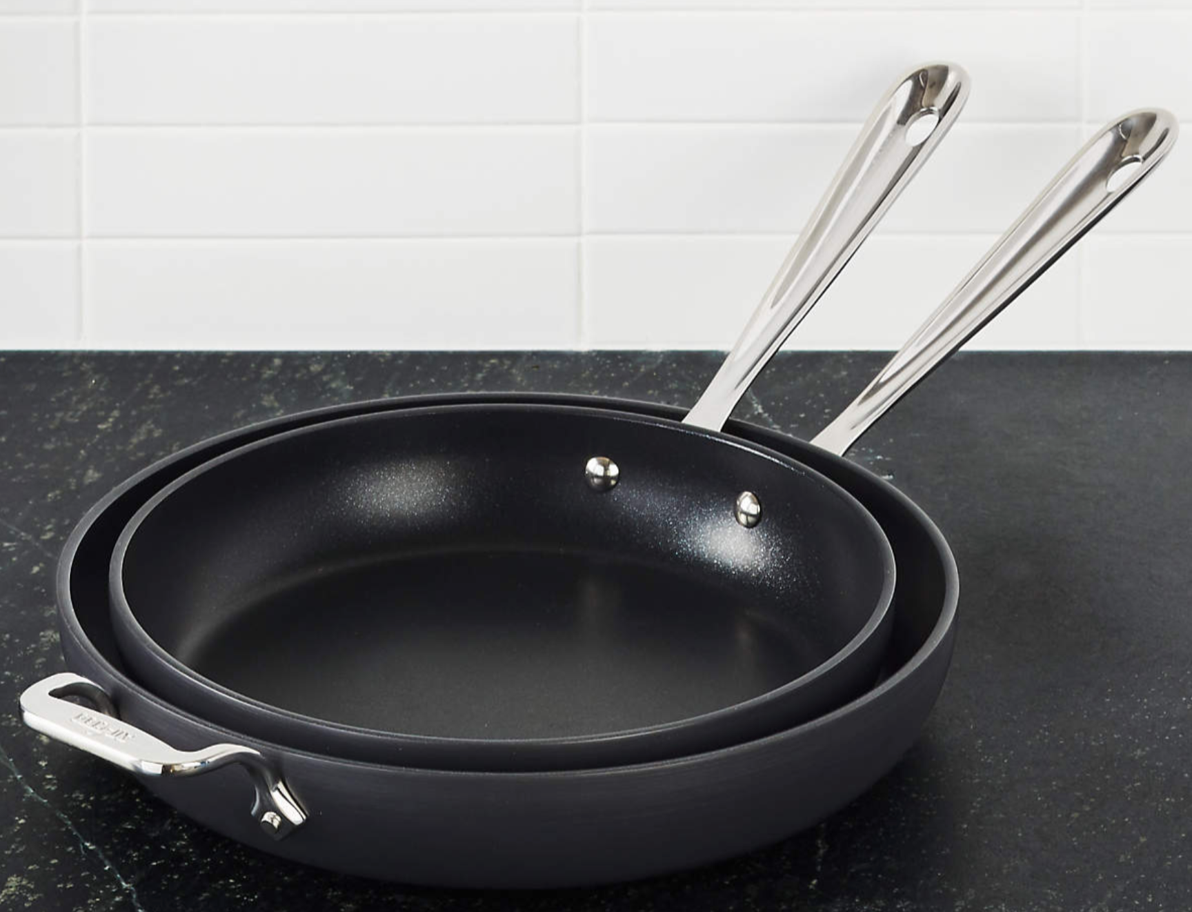 All-Clad ® HA1 Fry Pans, Set of 2