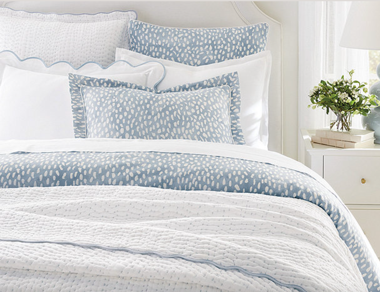 Ballard Designs Scalloped Quilted Bedding