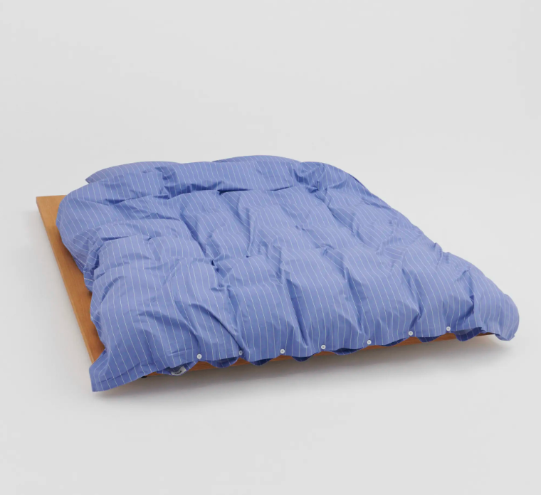 Clear Blue Stripes duvet cover (Queen)