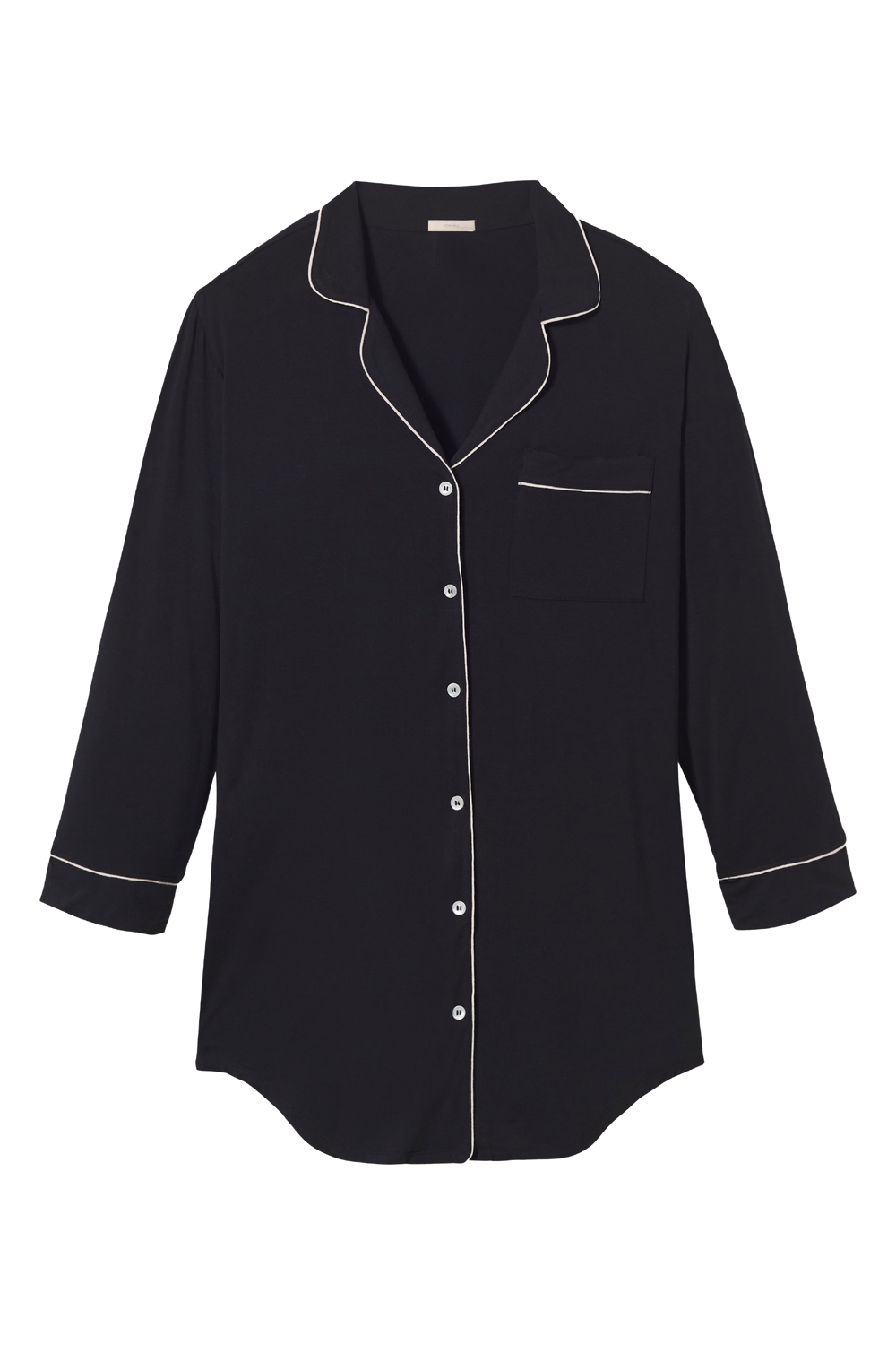 Gisele Sleepshirt in Black/Sorbet