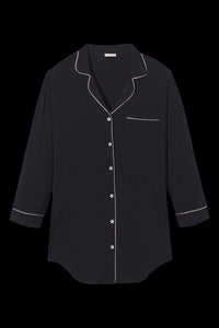 Gisele Sleepshirt in Black/Sorbet