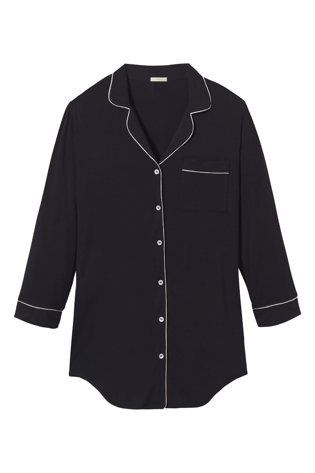 Gisele Sleepshirt in Navy/Ivory