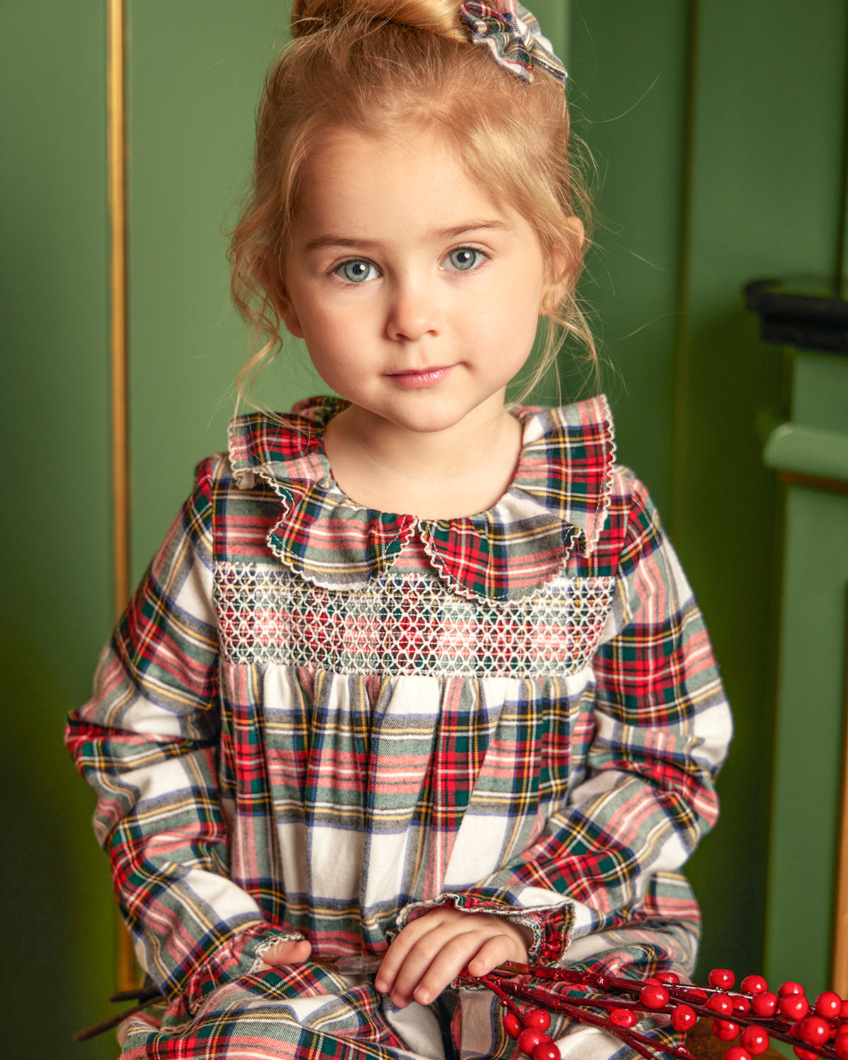 Children’s Balmoral Tartan Eloise Nightgown