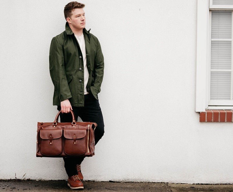 Express No. 2 Duffel Bag in Vintage Leather
