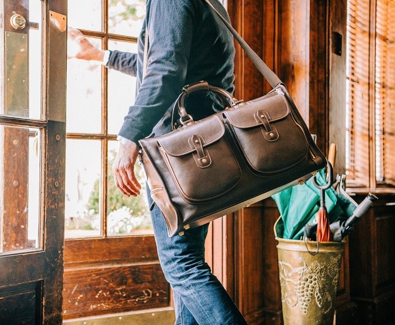 Express No. 2 Duffel Bag in Vintage Leather