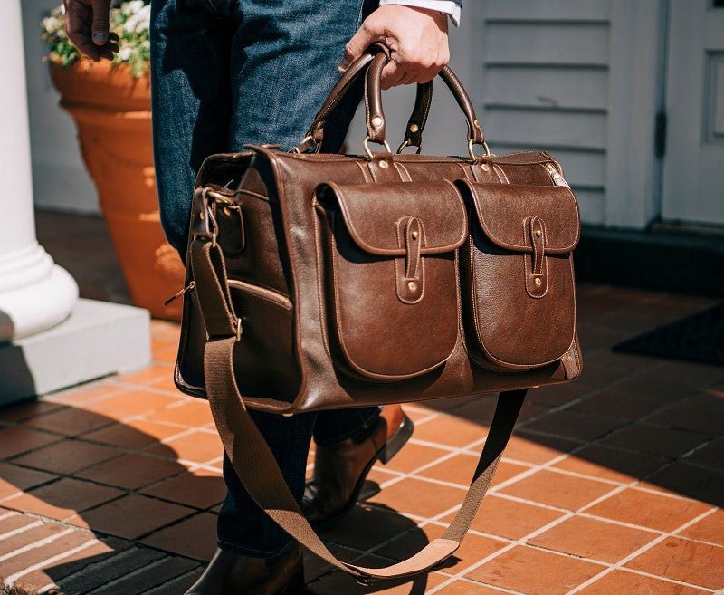 Express No. 2 Duffel Bag in Vintage Leather