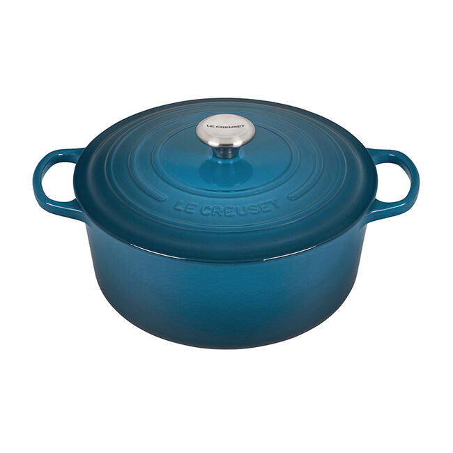 Round Dutch Oven 4.5 QT-Deep Teal