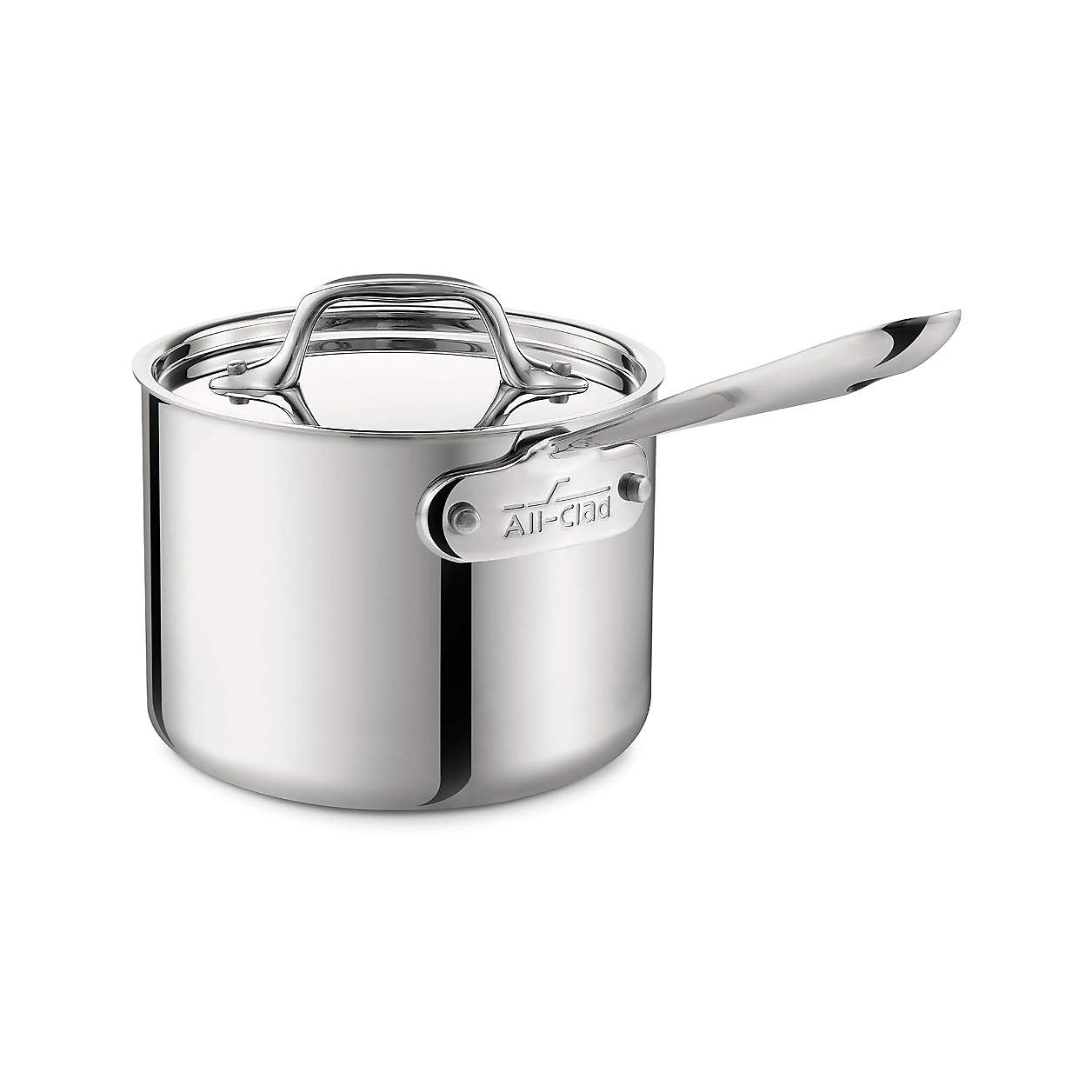 All-Clad ® d3 Stainless Steel 2-qt. Saucepan with Lid
