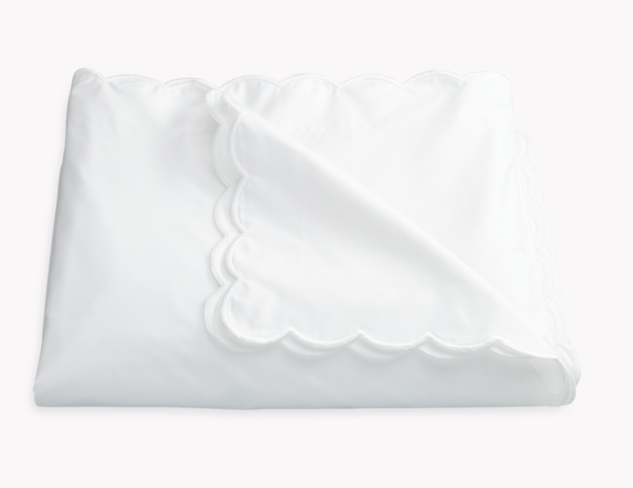 Dakota Duvet Cover (King - in White)
