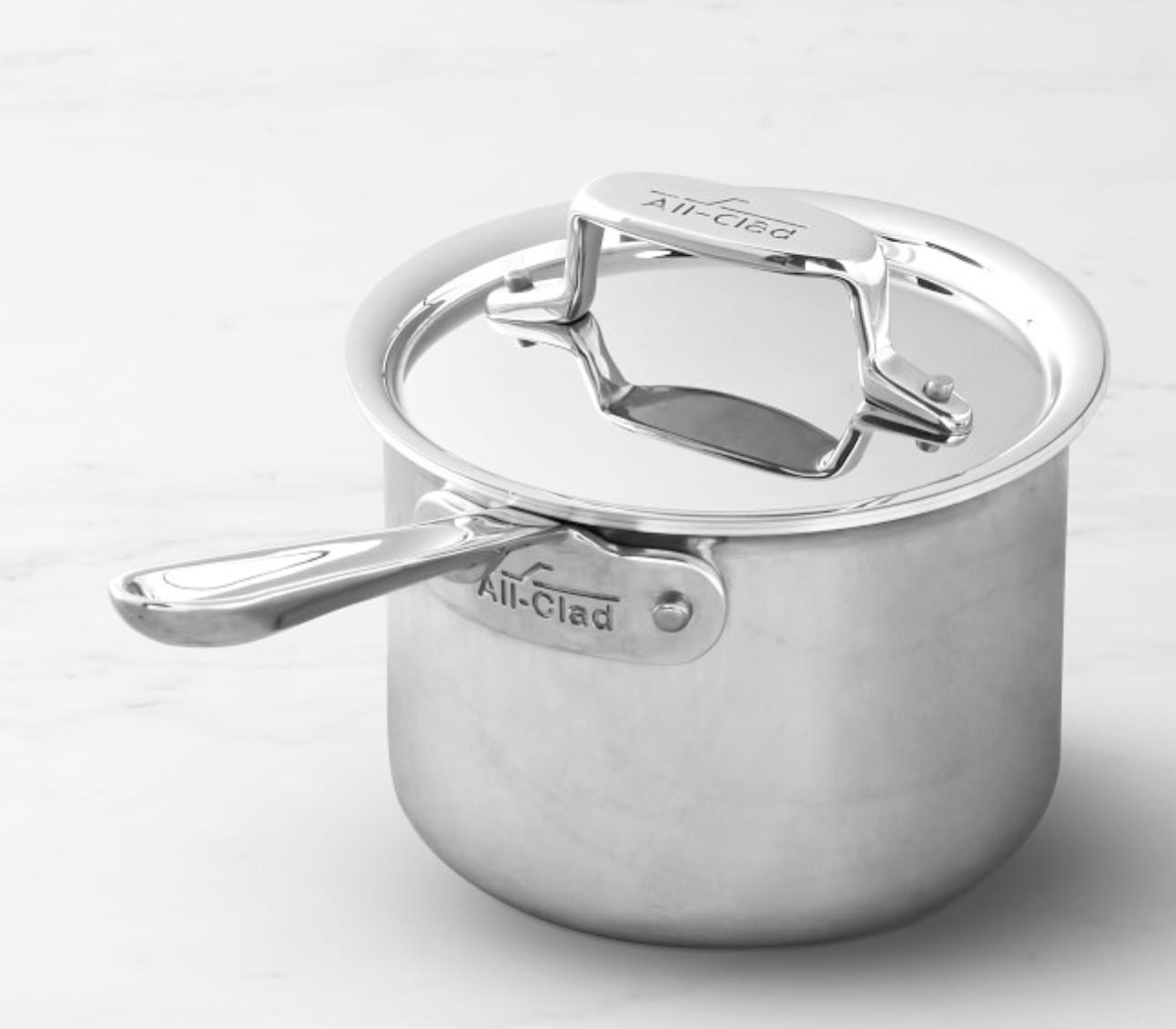 All-Clad d5 Stainless-Steel 4 qt Saucepan