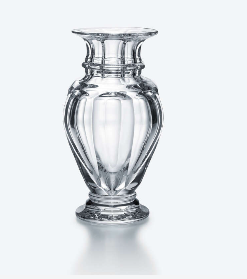Clear Harcourt Balustre Vase