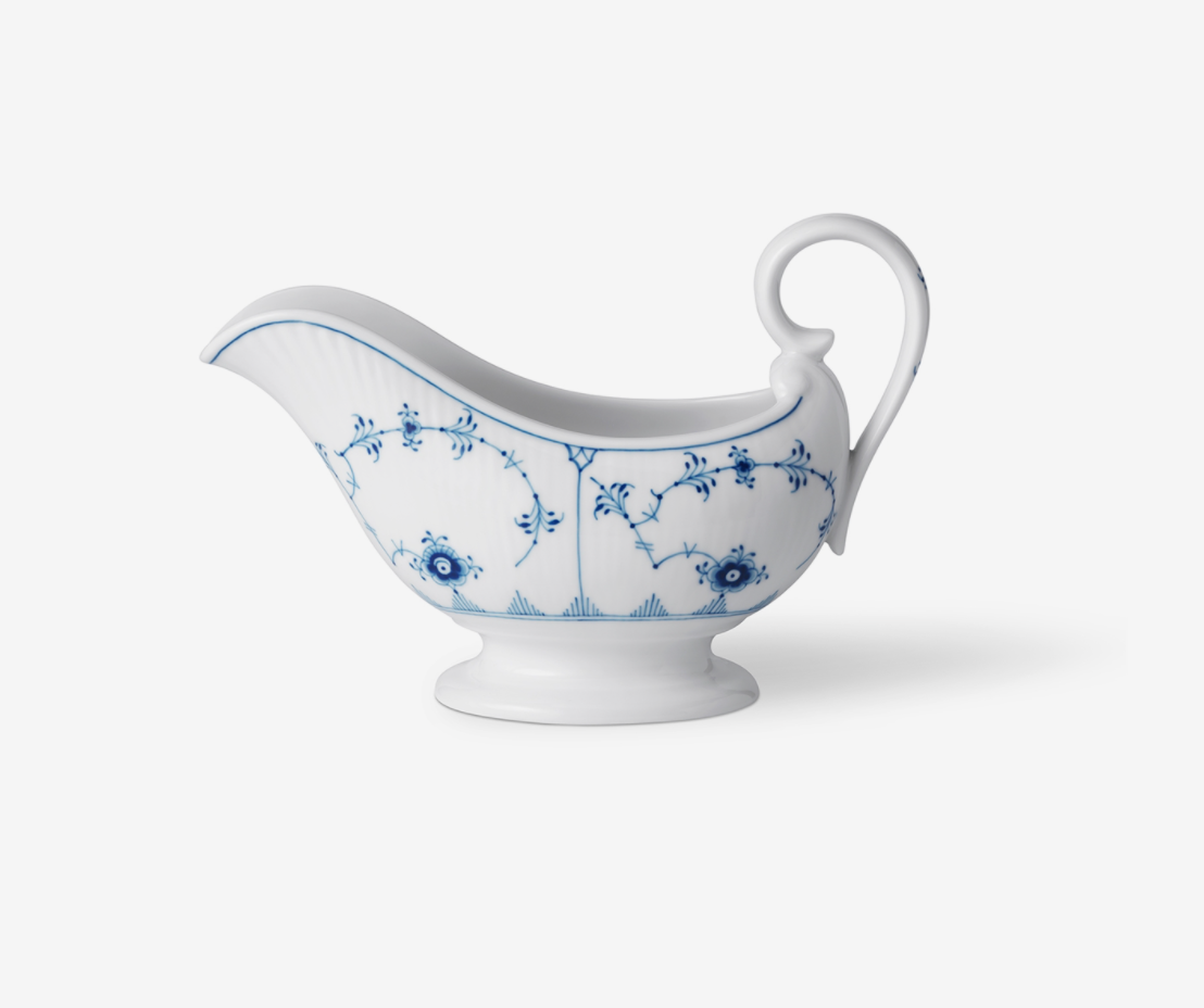 Blue Fluted Plain - Sauce Jug 37 cl