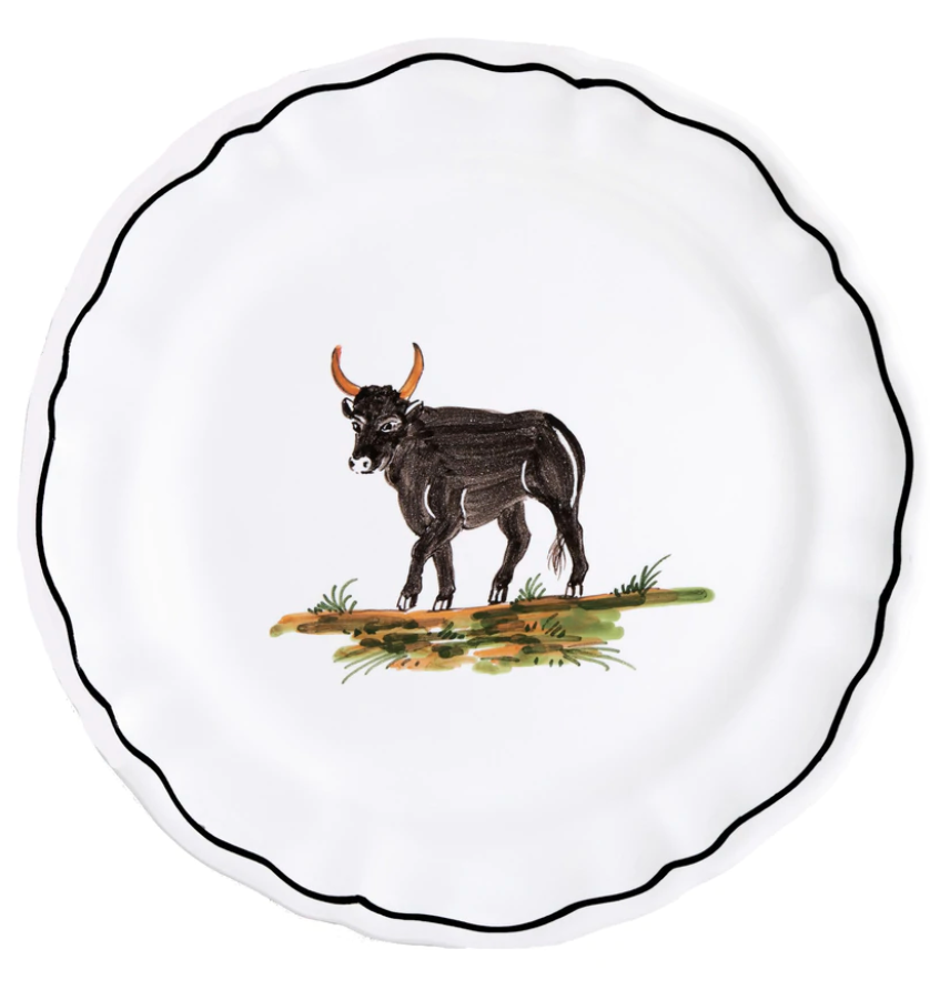 Animaux de la Savane Dessert/Side Plate, Bison