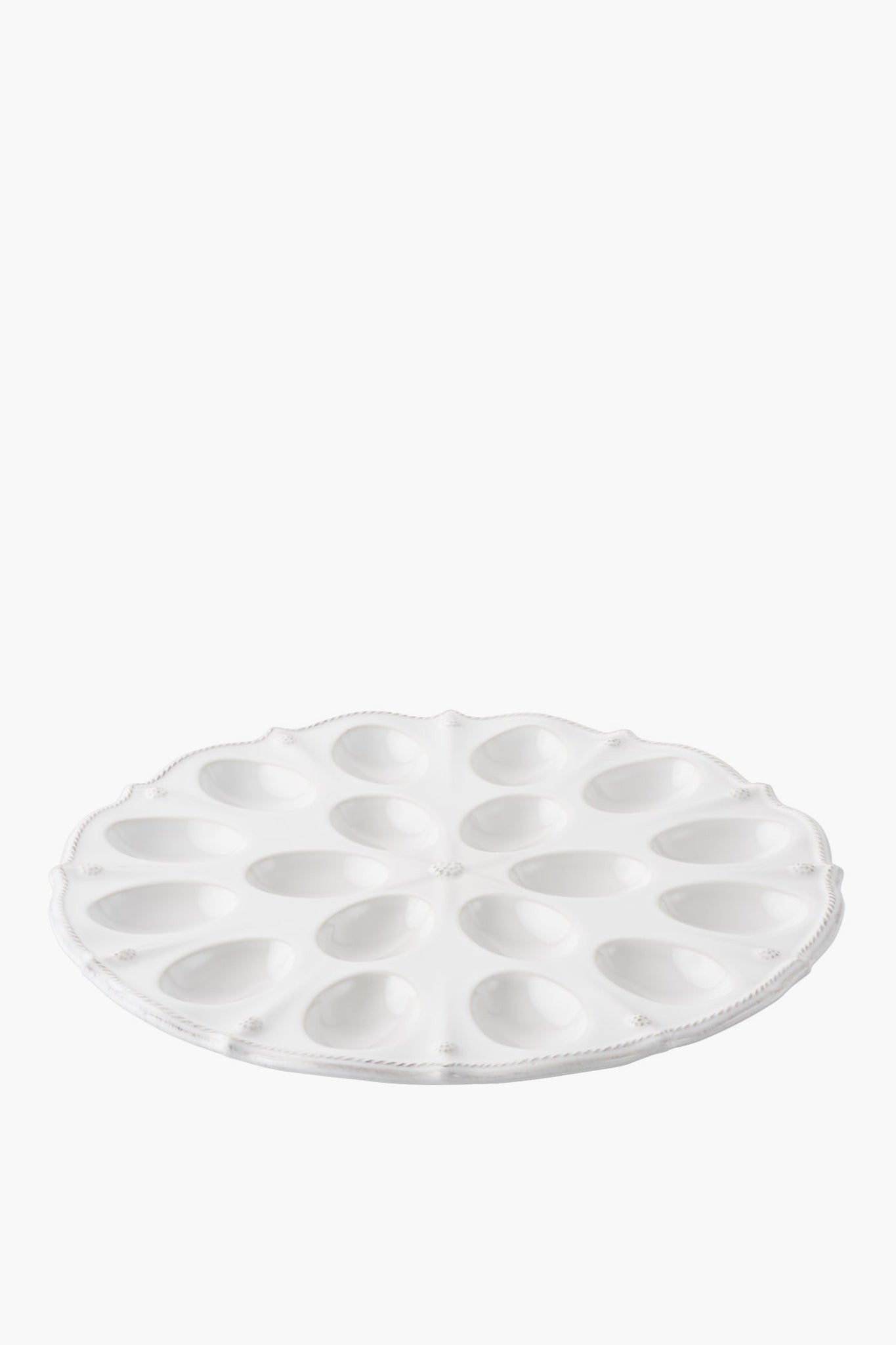 Berry and Thread Deviled Egg Platter | Juliska