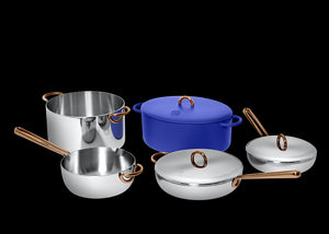 Family Style cookware set - Blueberry blue 2
