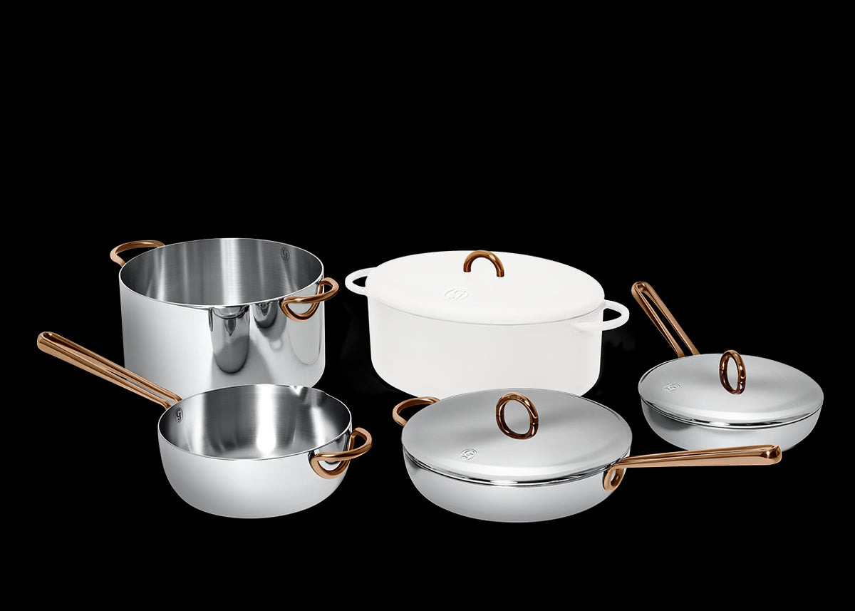 Family Style cookware set - Salt white 2