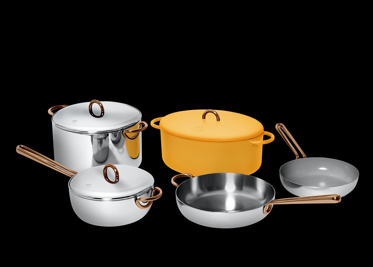 Family Style cookware set - Mustard yellow