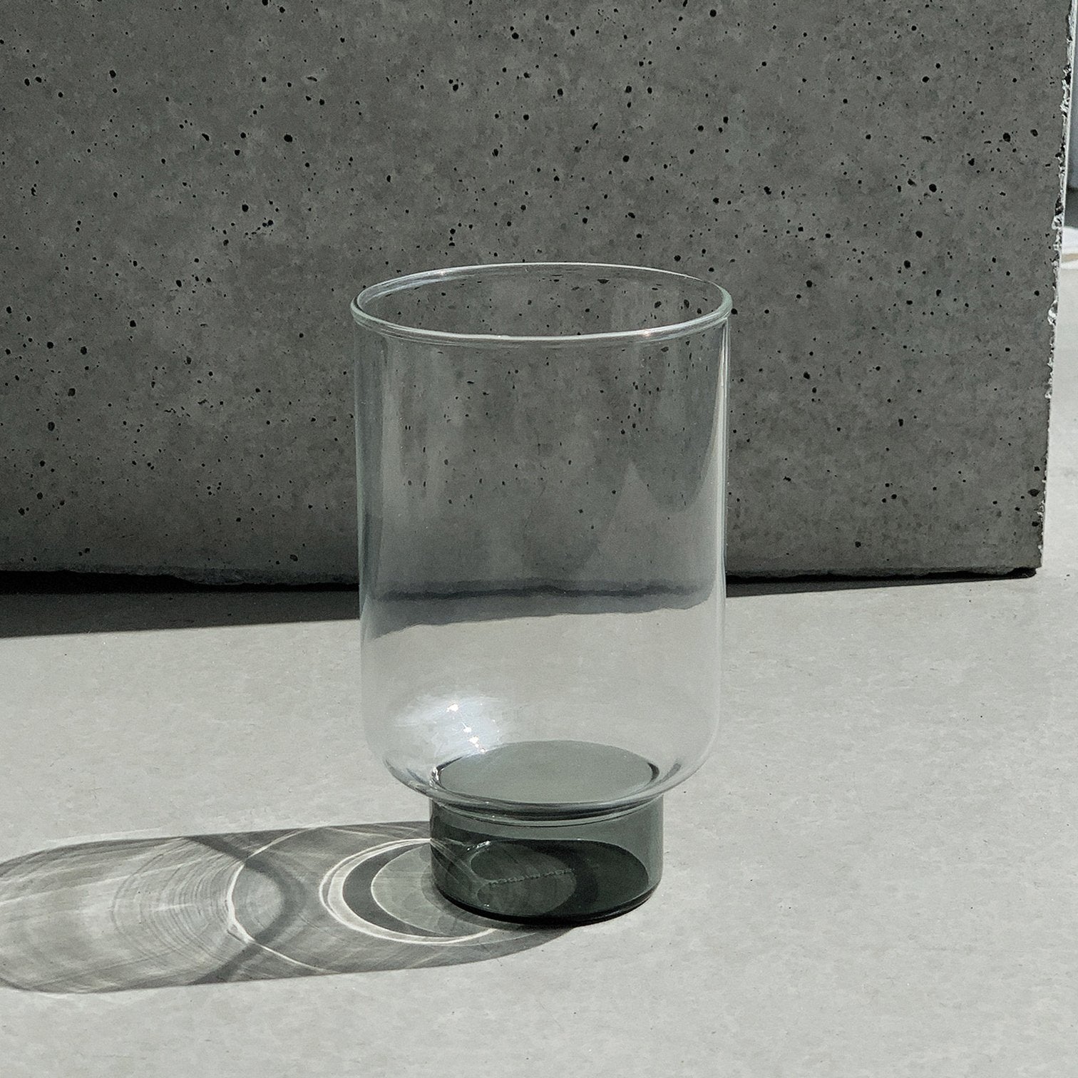 Aita Smoke Base Tall Glass Single Glass