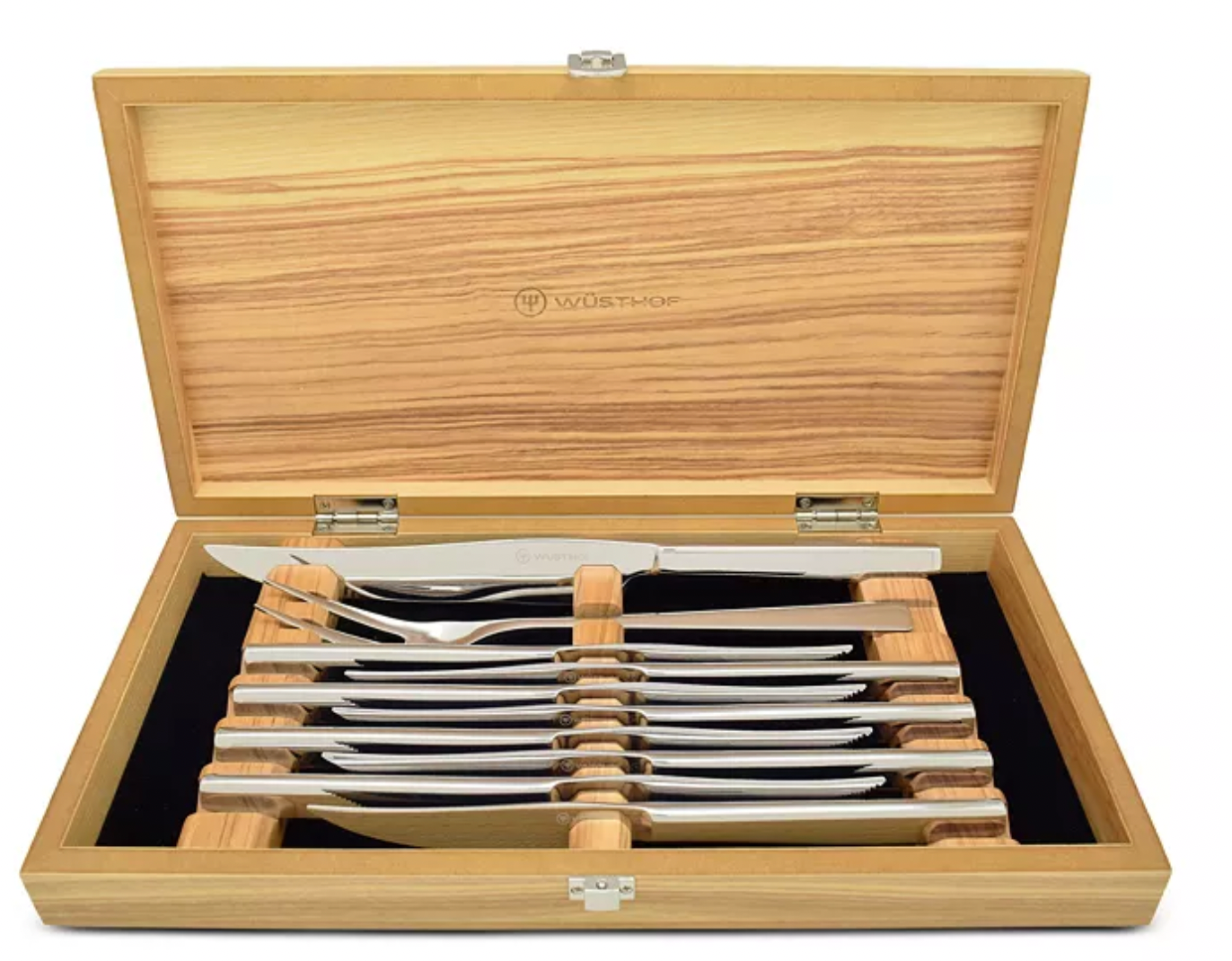 10 Piece Stainless Steel Steak Knife & Carving Set