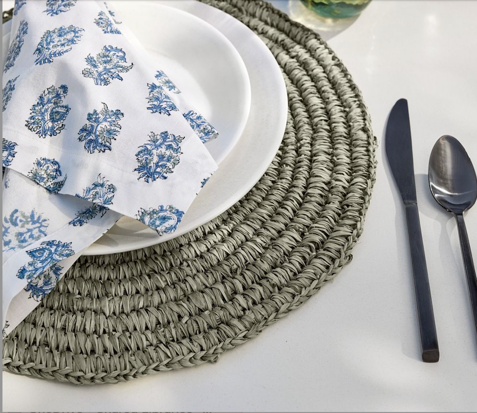 Crochet Coil Handcrafted Placemats - Set of 4