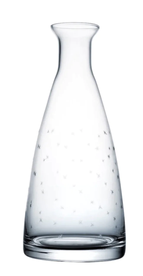 Crystal Carafe with Stars