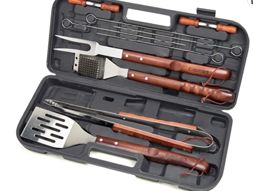 Cuisinart CGS-W13 Wooden Handle Tool Set (13-Piece) , Black