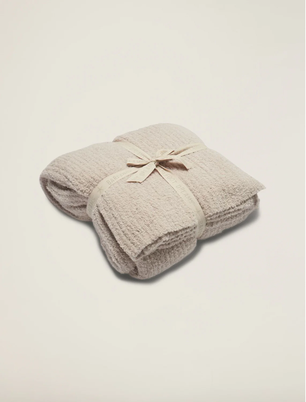 CozyChic® Ribbed Bed Blanket - King 106" x 92" - Stone