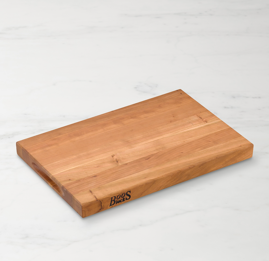Boos Edge-Grain Rectangular Cutting Board, Cherry