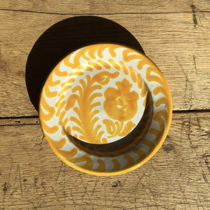 Casa Amarilla Mini Plate with Hand-painted Designs