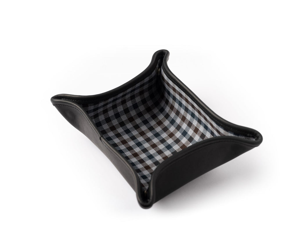 Folding Snap Tray No. 58 in Vintage Leather