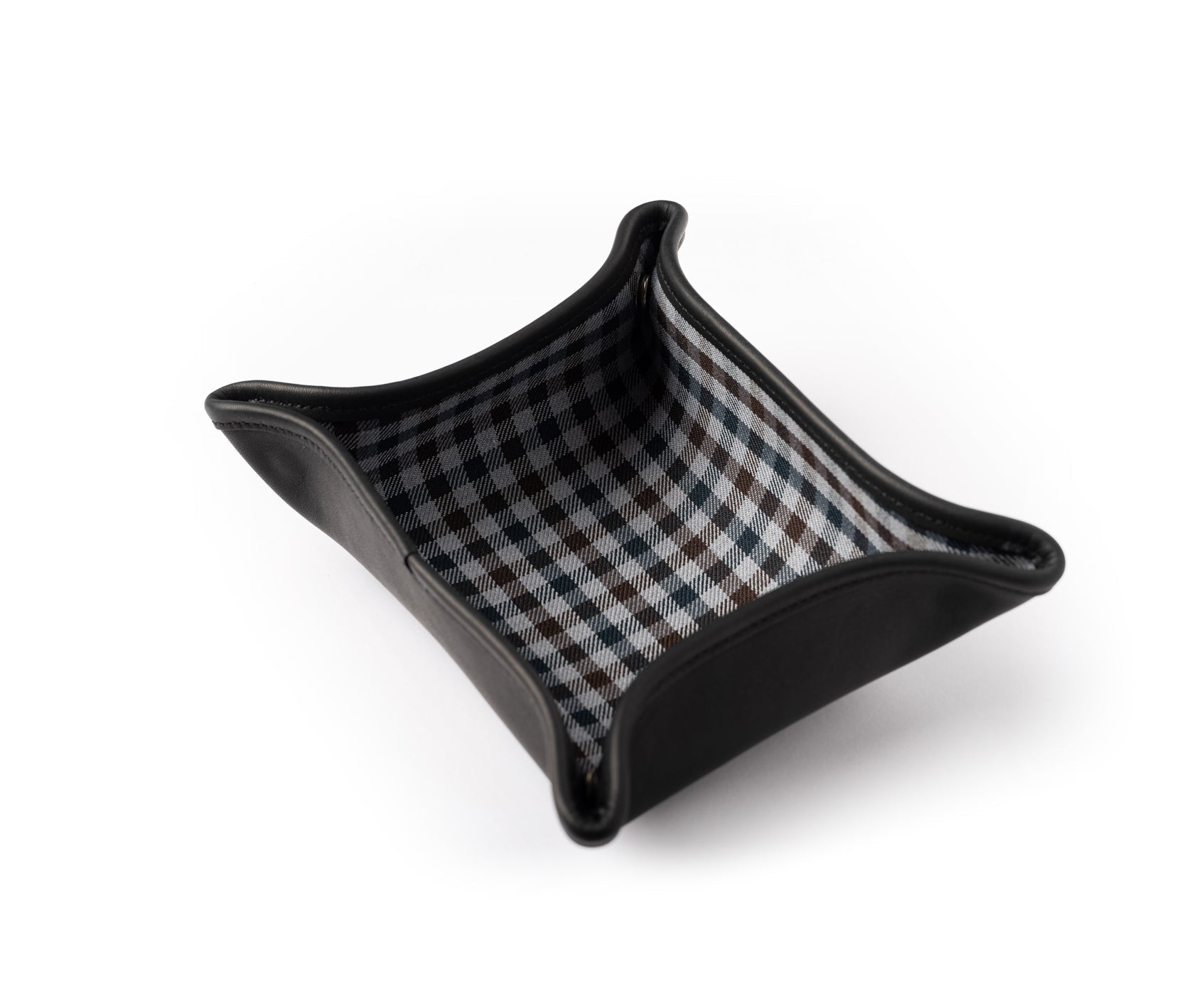 Folding Snap Tray No. 58 in Vintage Leather
