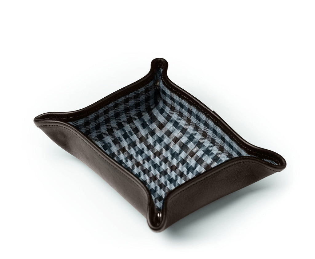 Folding Snap Tray No. 58 in Vintage Leather