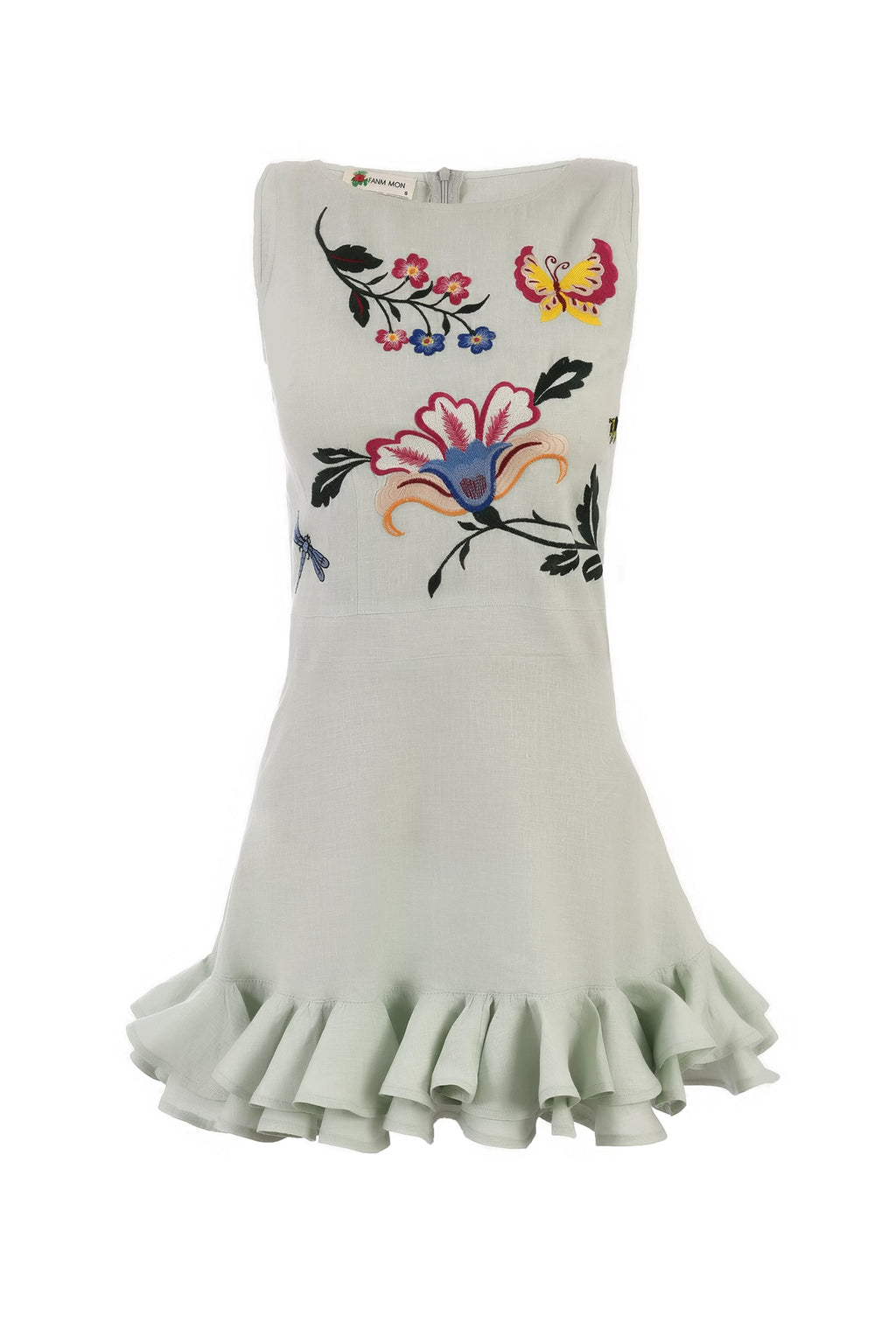 Flirt Embroidered Mini Dress