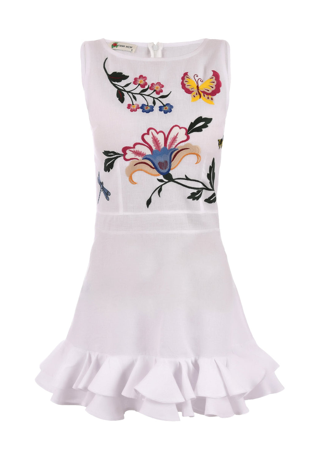 Flirt Embroidered Mini Dress