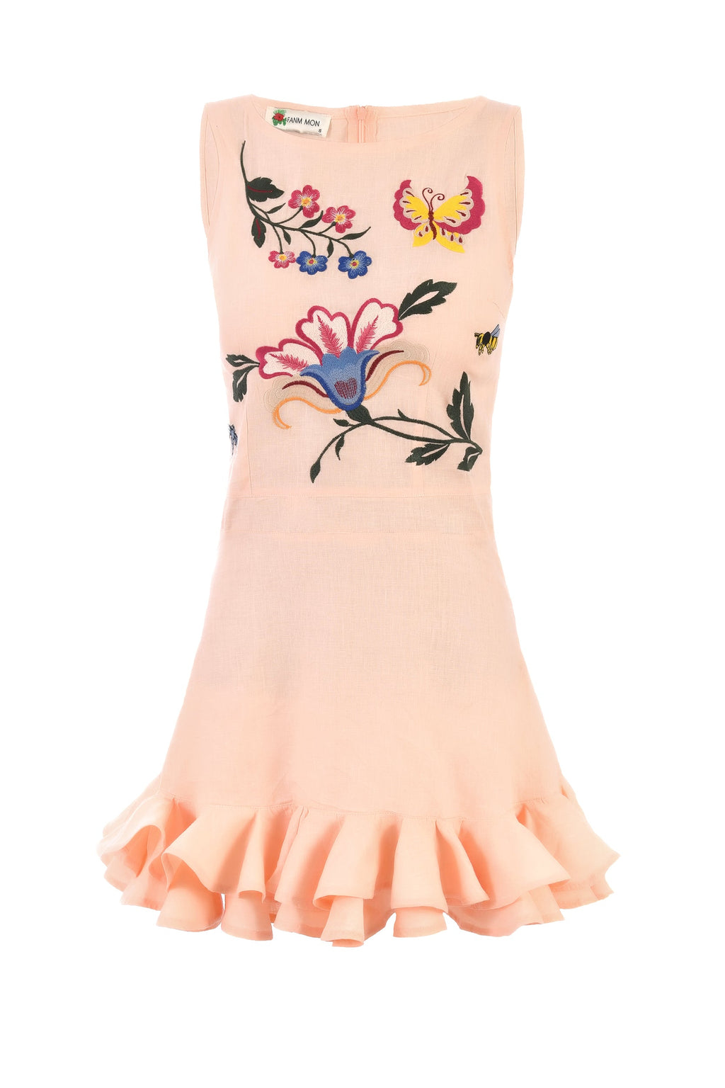 Flirt Embroidered Mini Dress