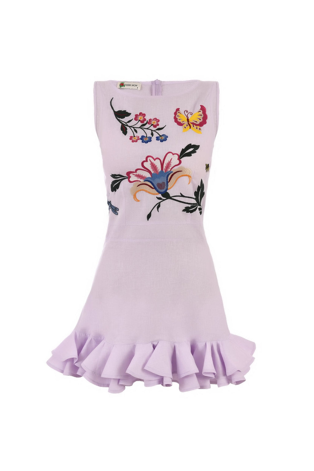Flirt Embroidered Mini Dress
