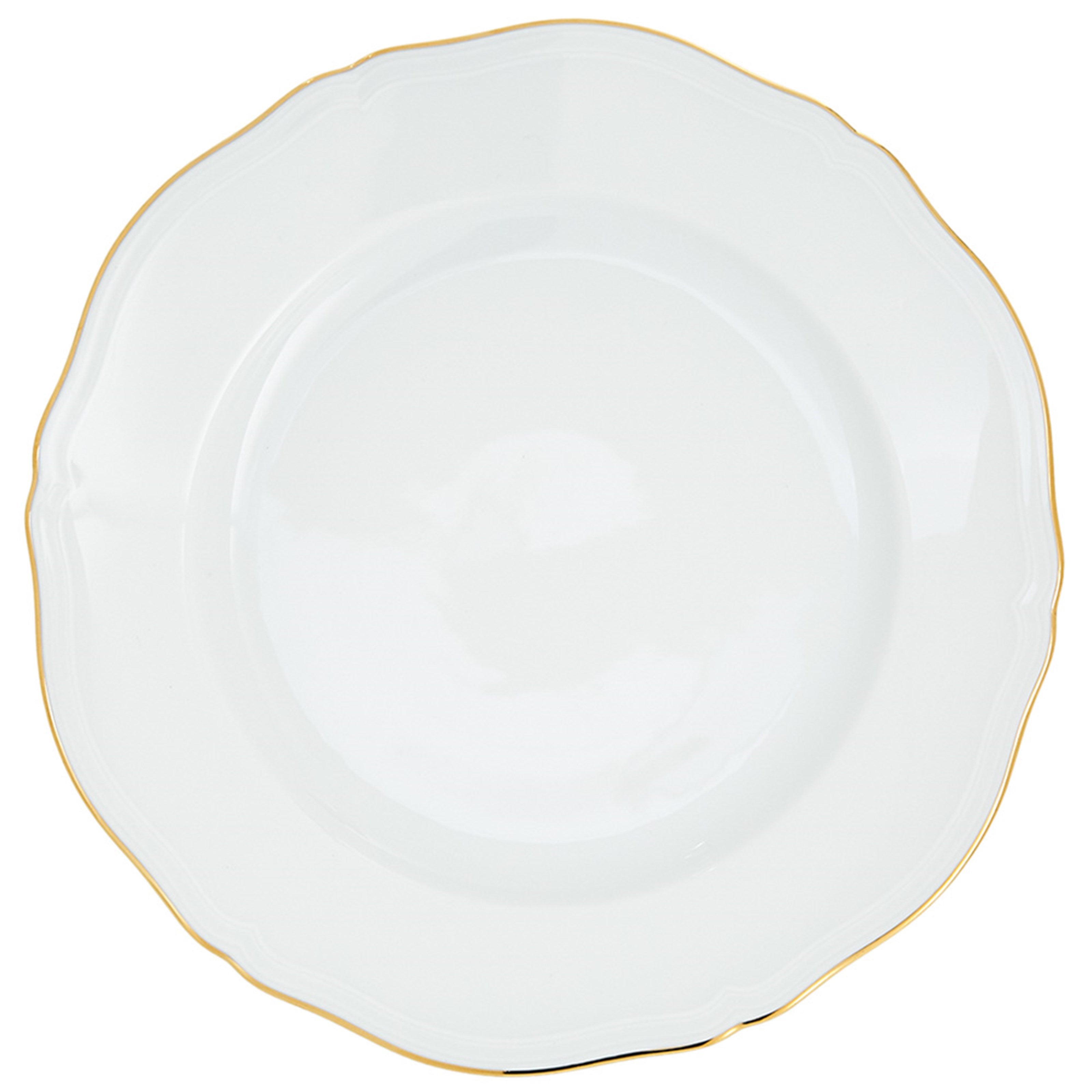 Corona Gold Chargers, Set of 2